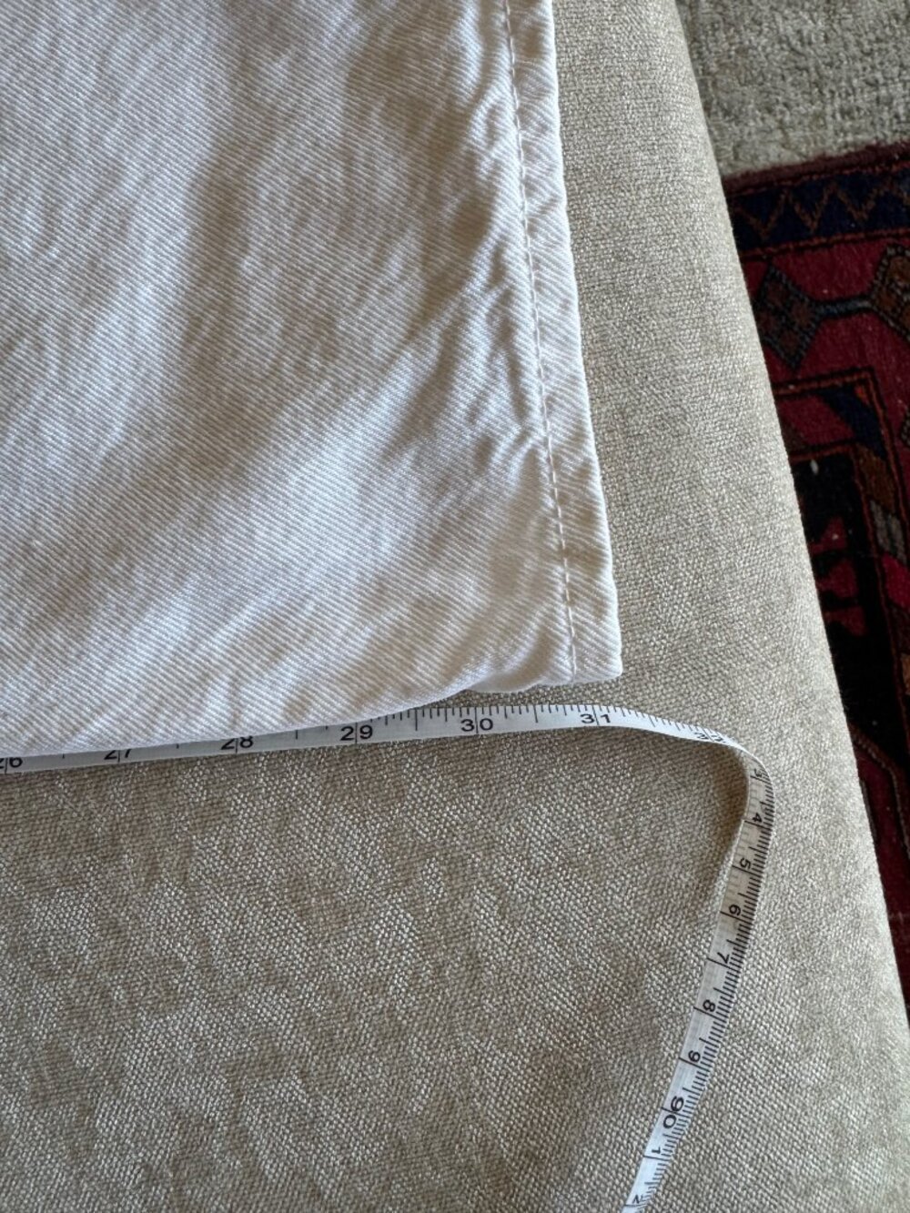 Zara White Straight Leg Denim size 4 - Picture 5 of 6